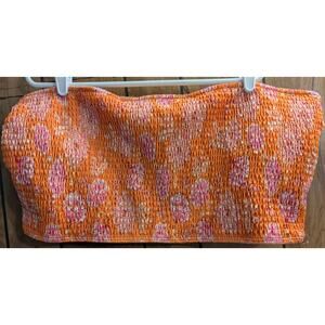 Old Navy Tube Swim Top Shirt Plus Size 4X 4 Super Stay Put Silicone‎ Floral New